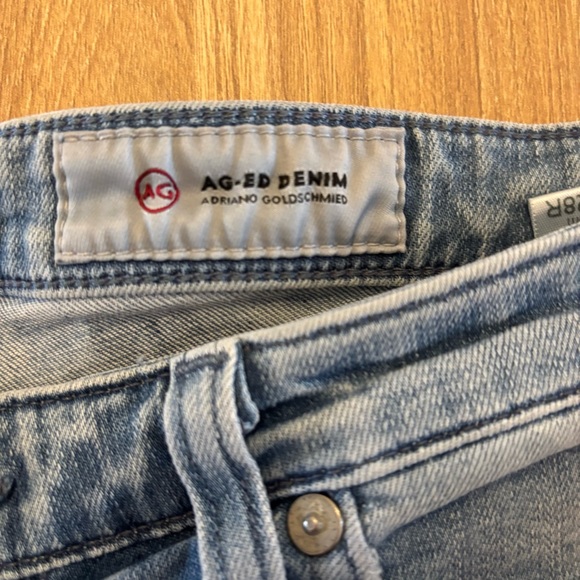 Ag Adriano Goldschmied Light Blue Skinny Jeans - Picture 5 of 8